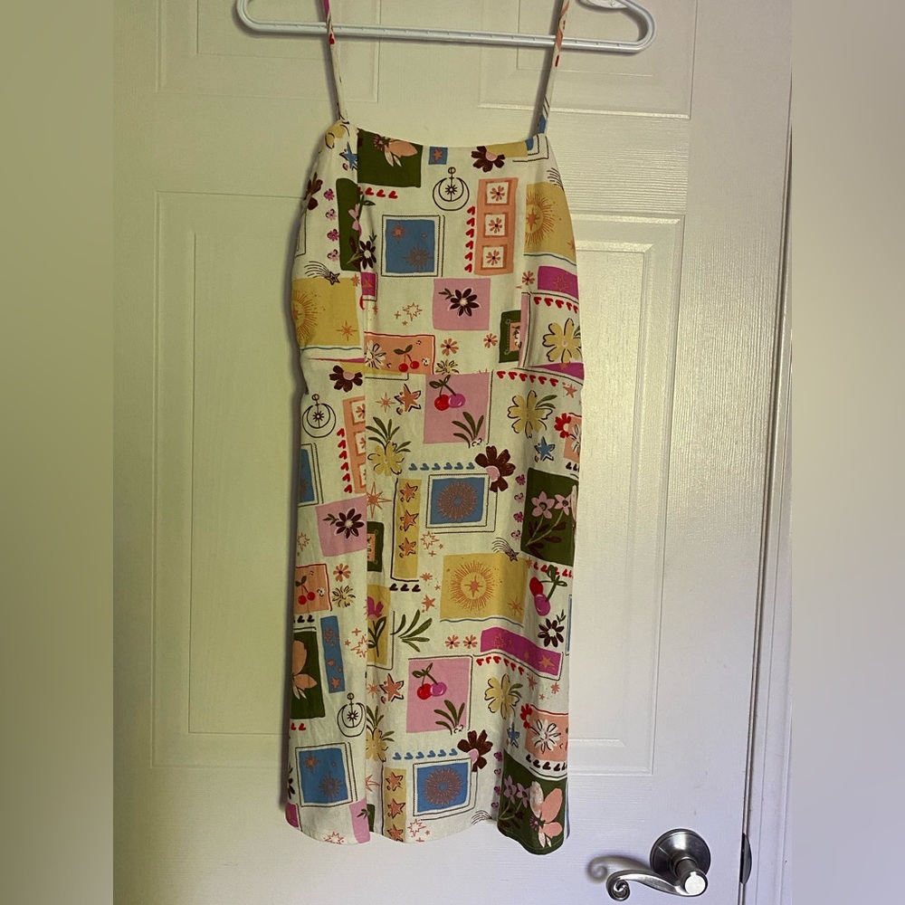 Monteau Multicolor Patchwork Dress